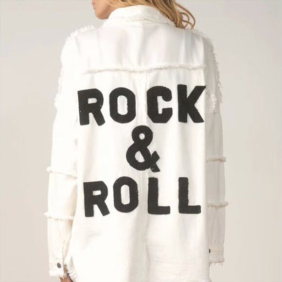 Davi & Dani Oversize (Plus) Rock & Roll Jacket - Picture 2 of 13